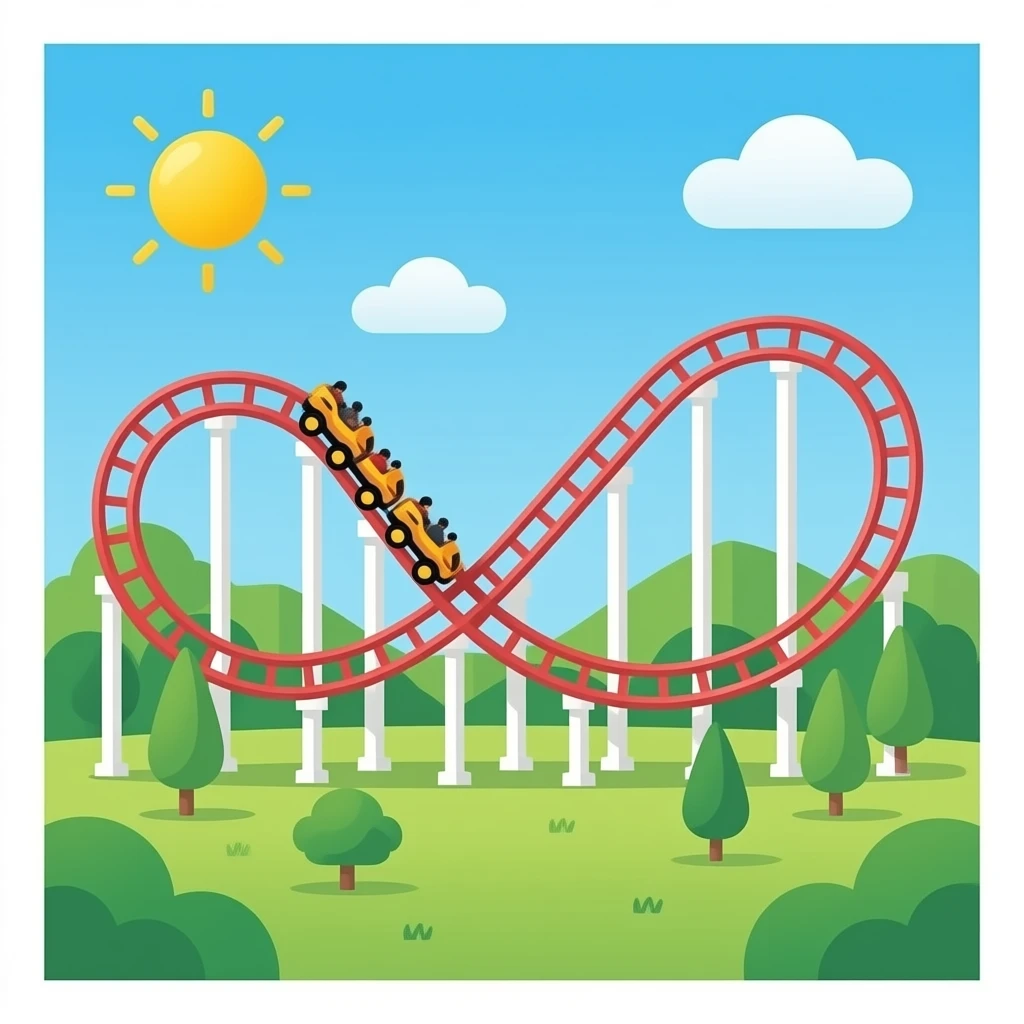 roller coaster emoji