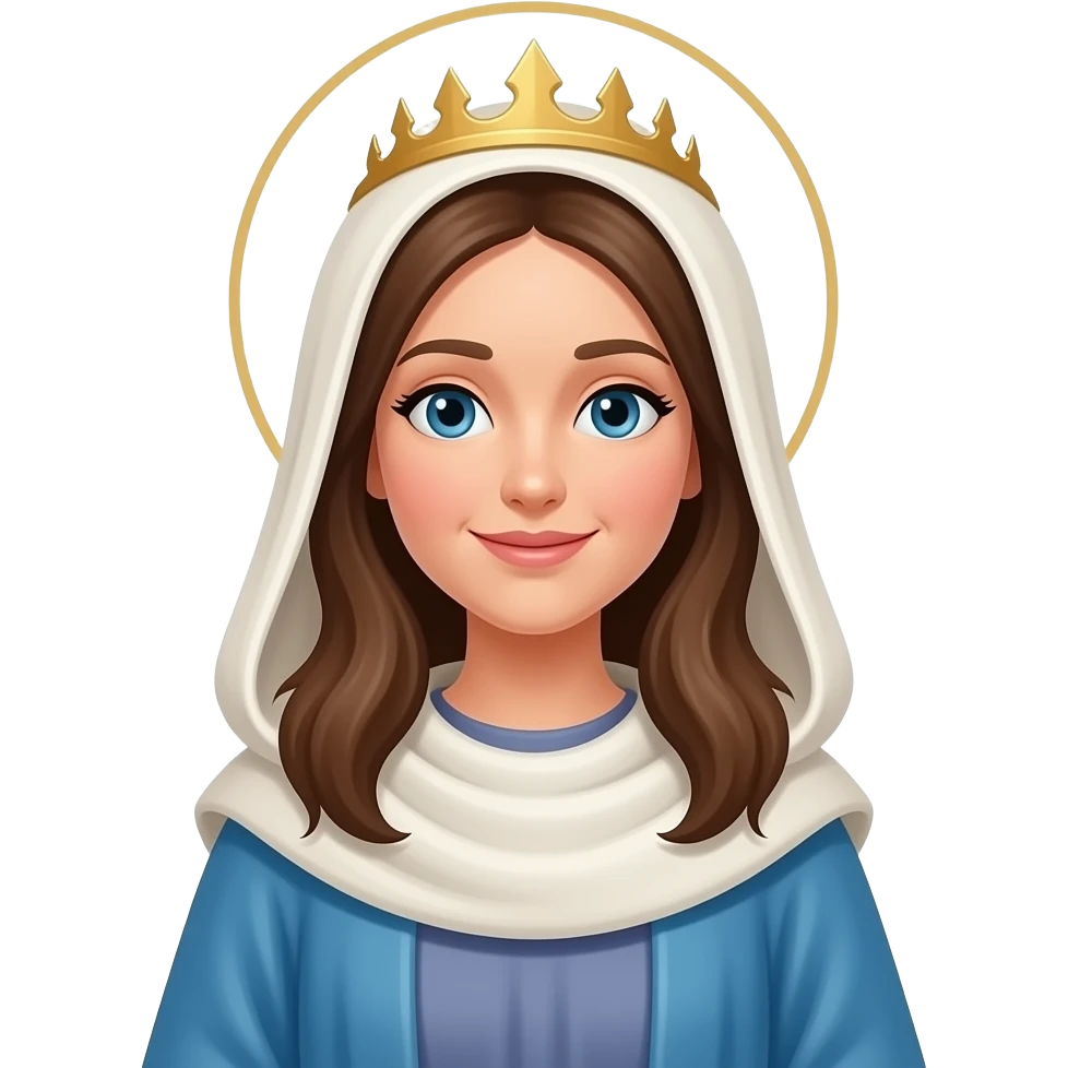 De uma senhora de rua vestida de mãe natal emoji