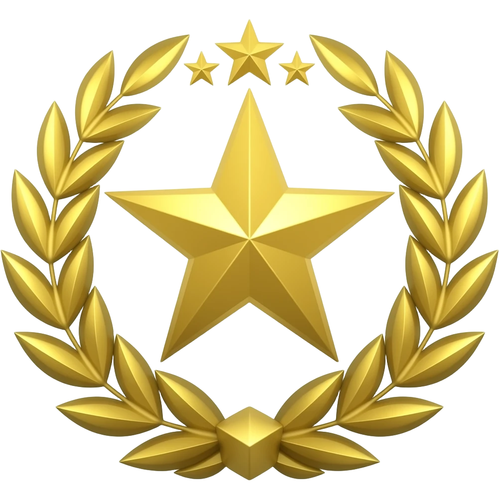 A Golden Line Rank emoji