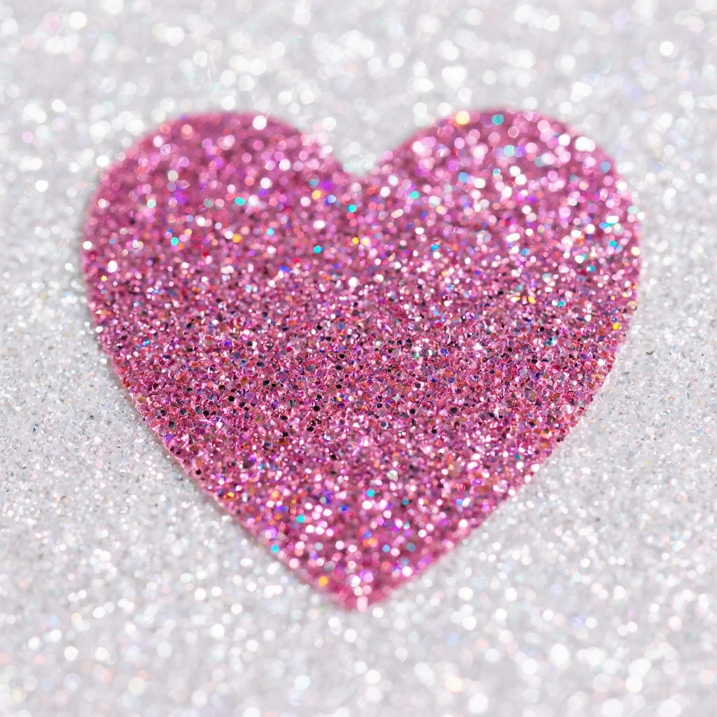 heart with a glitter effect emoji