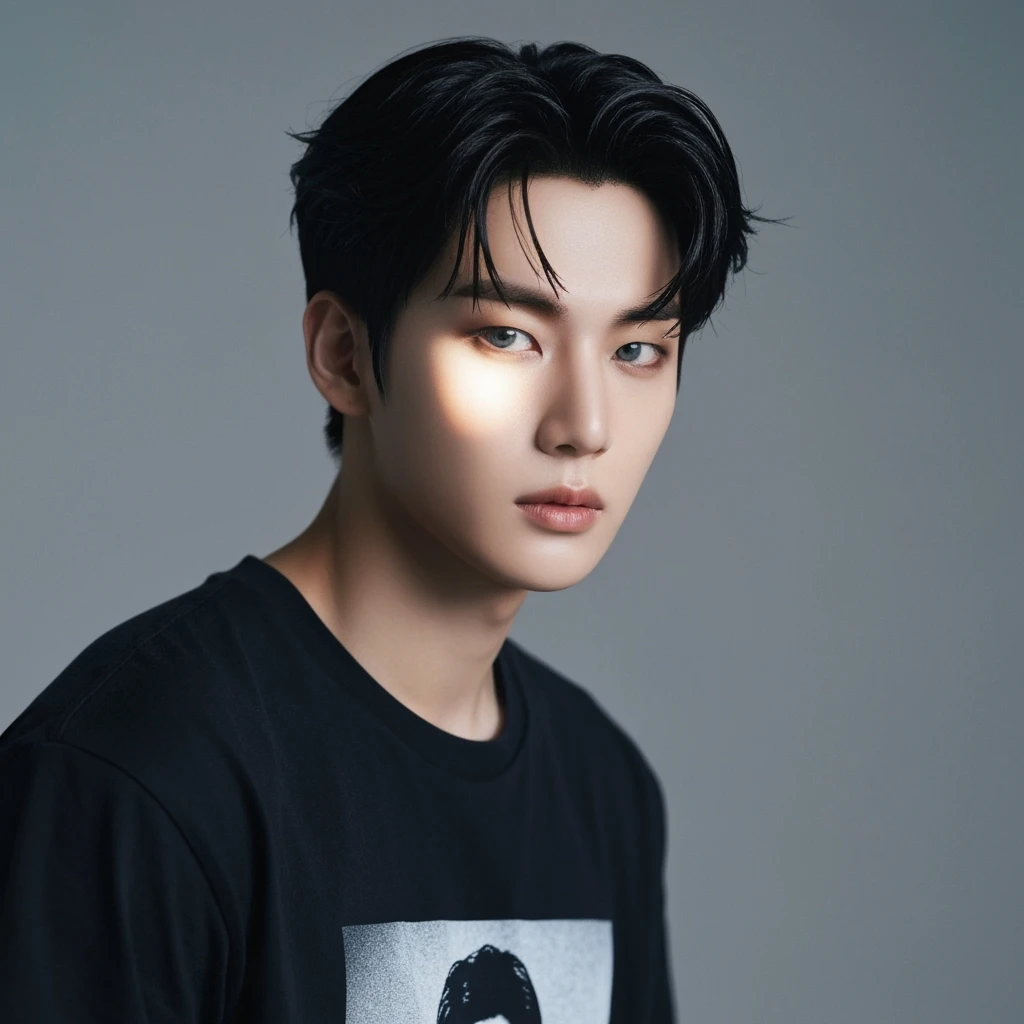 kpop profile picture, minimal, expressive, variation 2 emoji