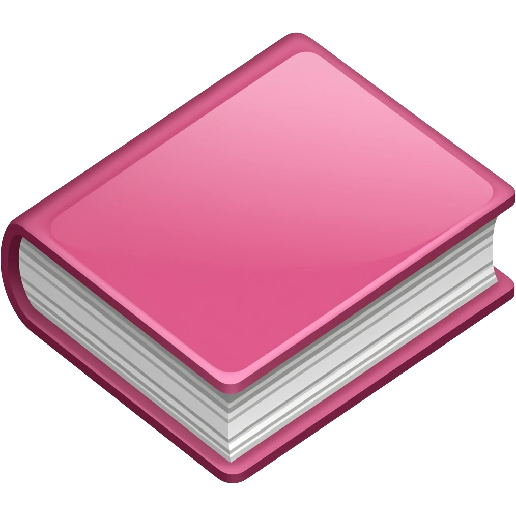 pink bible emoji