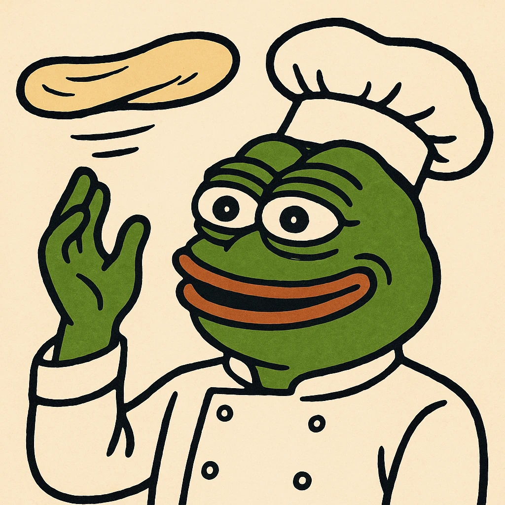 smiling Italian chef spinning pizza dough emoji