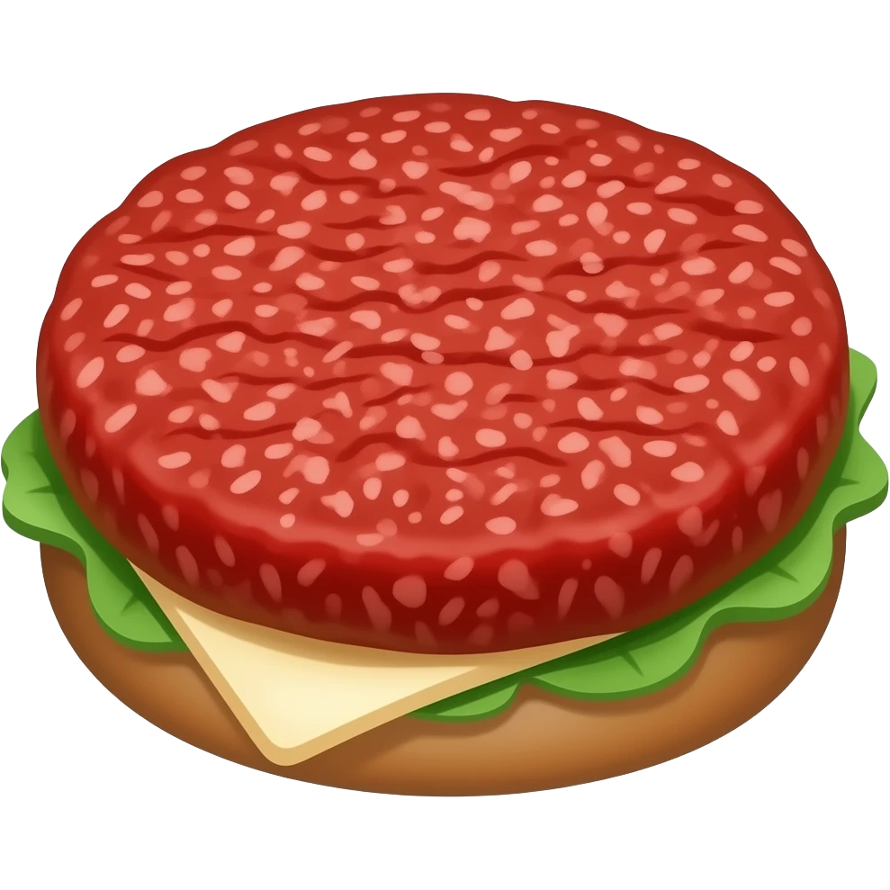 patty (meat) emoji
