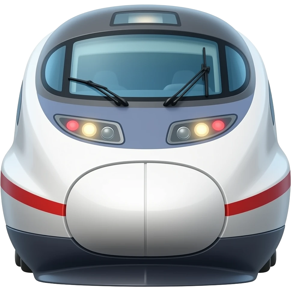 Bullet Train full view emoji