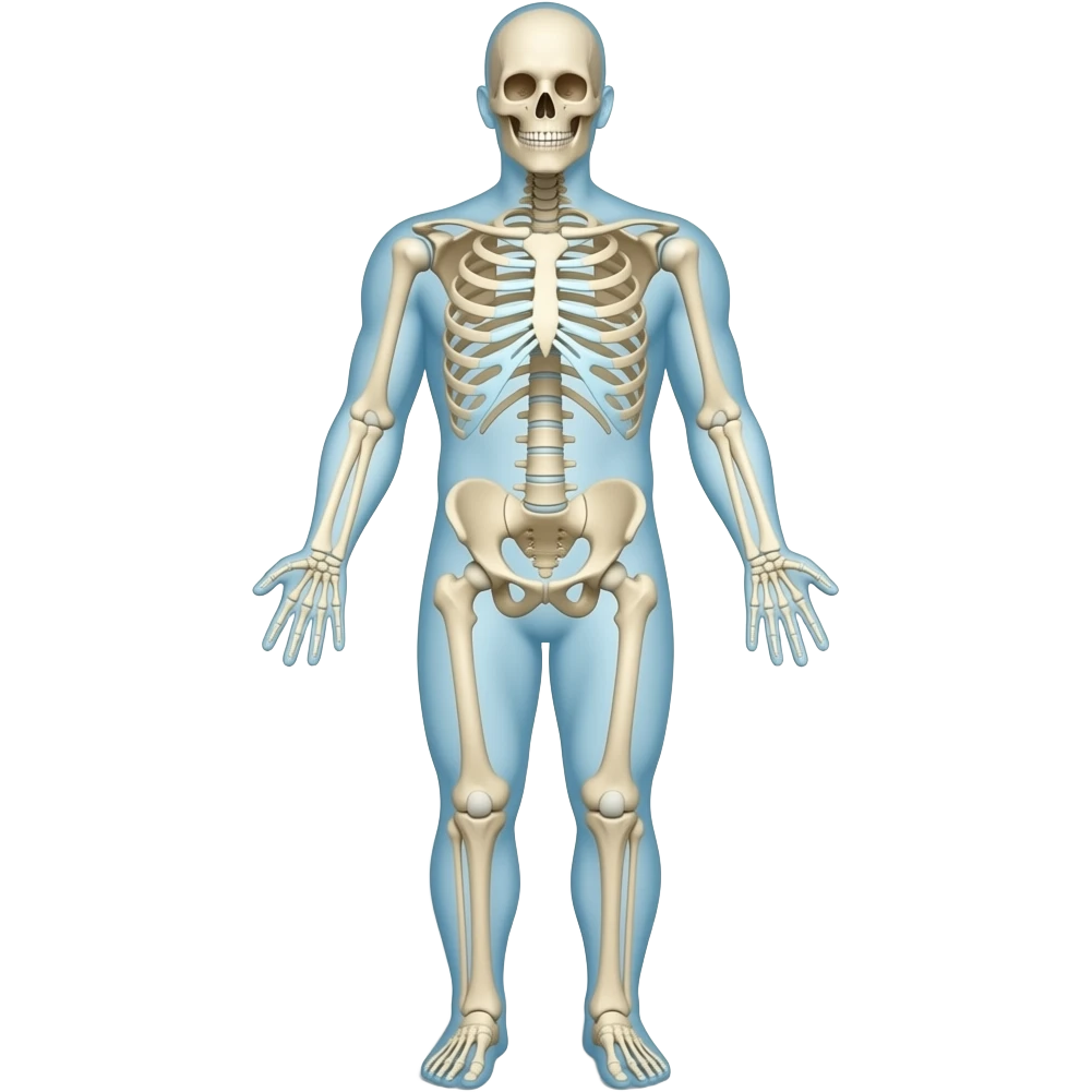 Skin and bones emoji