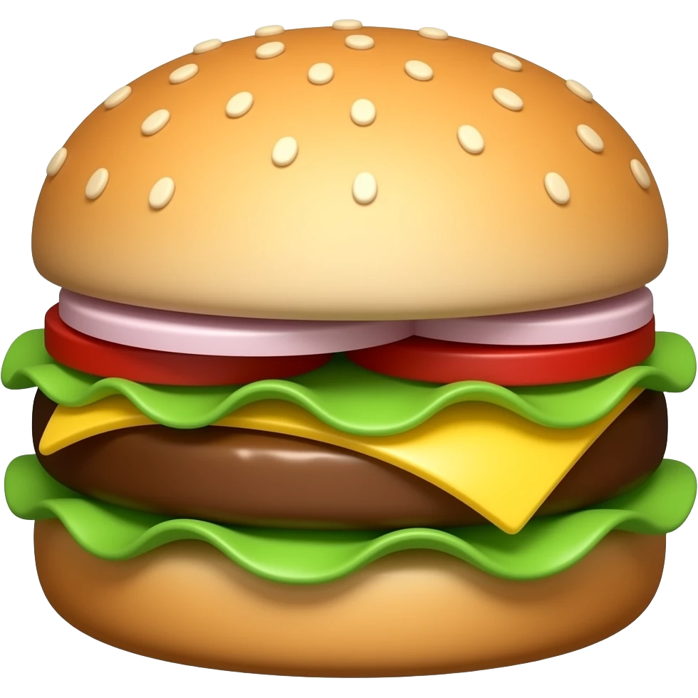 Hamburger emoji