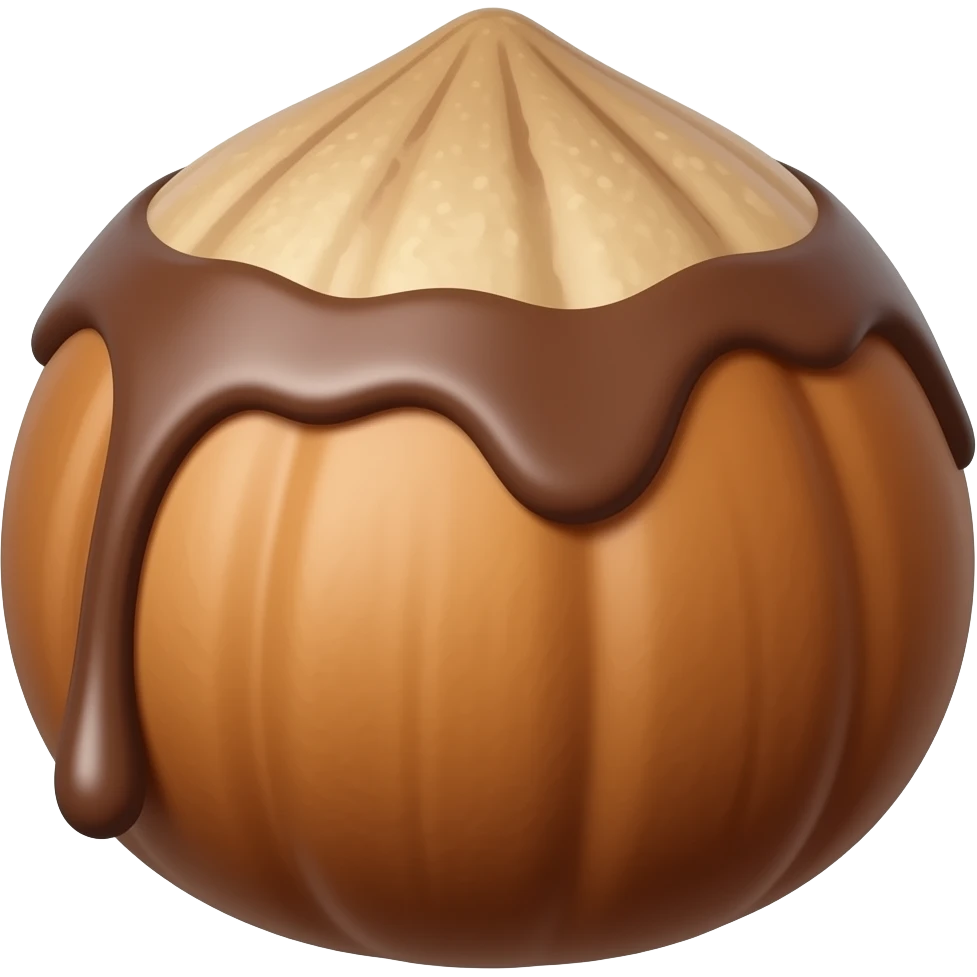 nuts + chocolat emoji