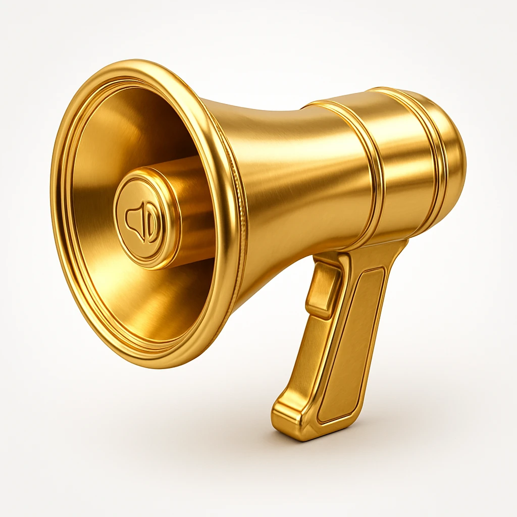 megaphone emoji
