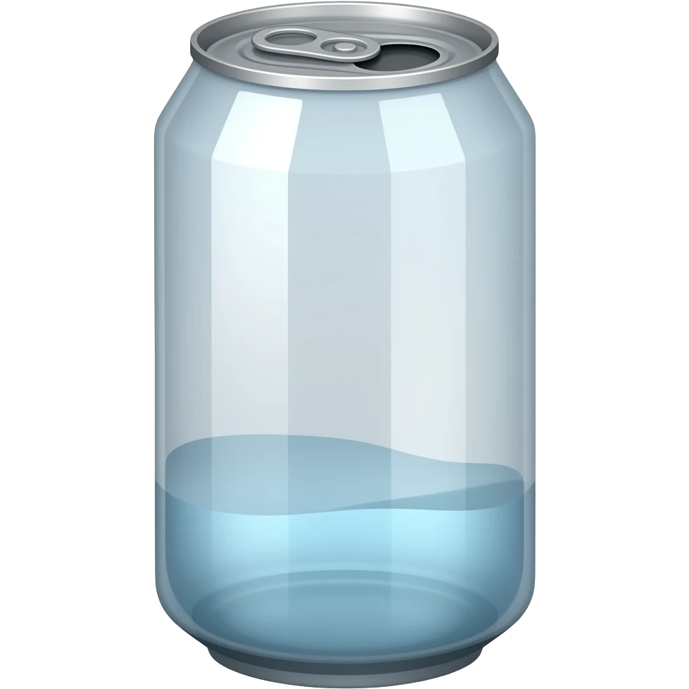 emoji empty plastic can emoji