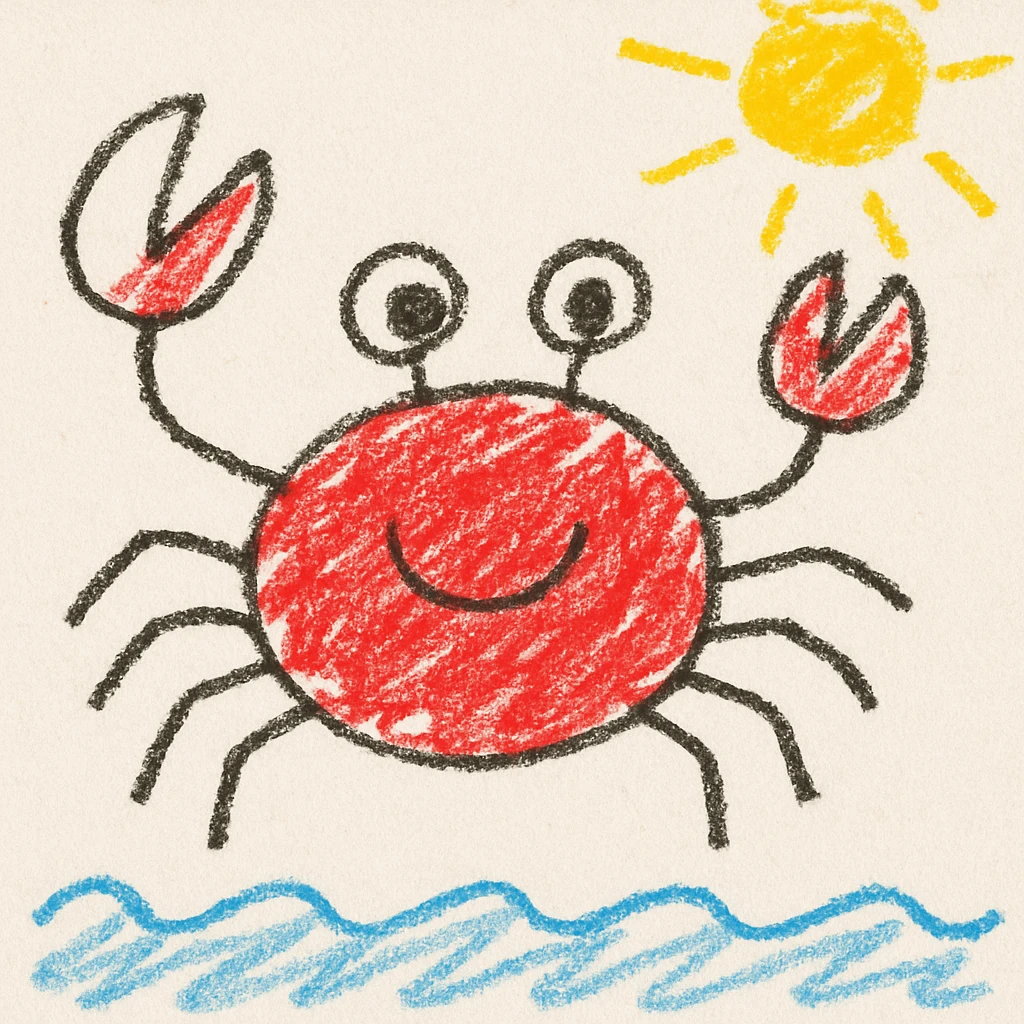 Crab emoji