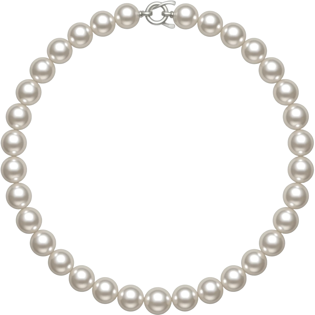 pearl   necklace emoji