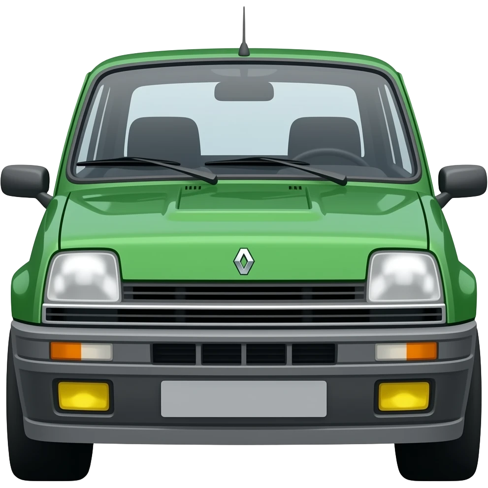 Renault 5 Green emoji