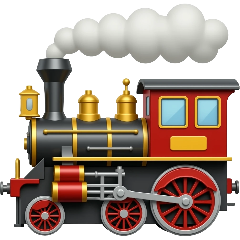 Steam Engine ONLY emoji
