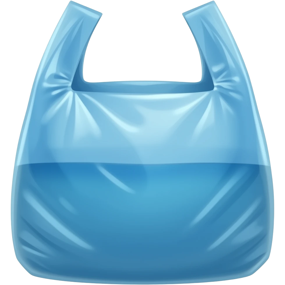 make a emoji of blue polythene emoji