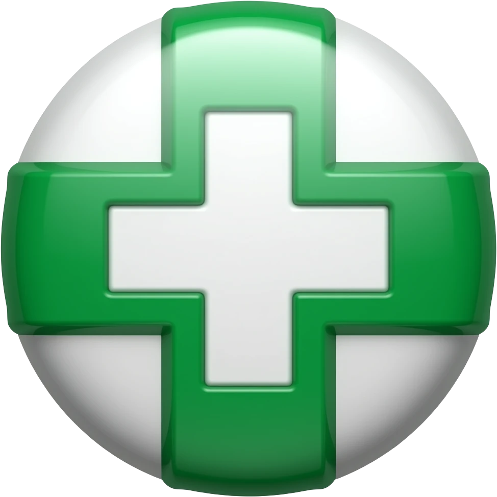 pharmacy cross emoji