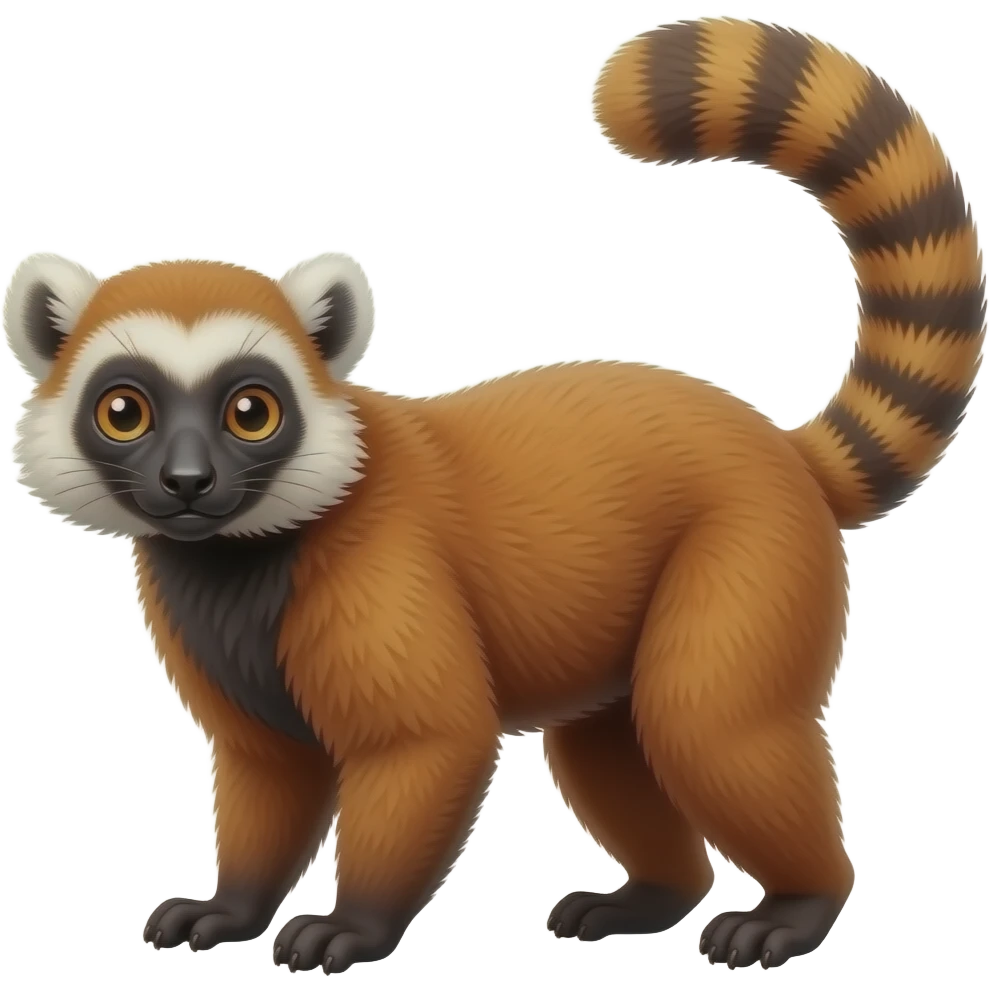 red lemur emoji
