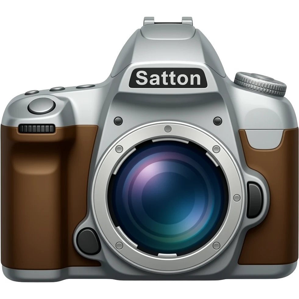 A camer which is painted with spary emoji