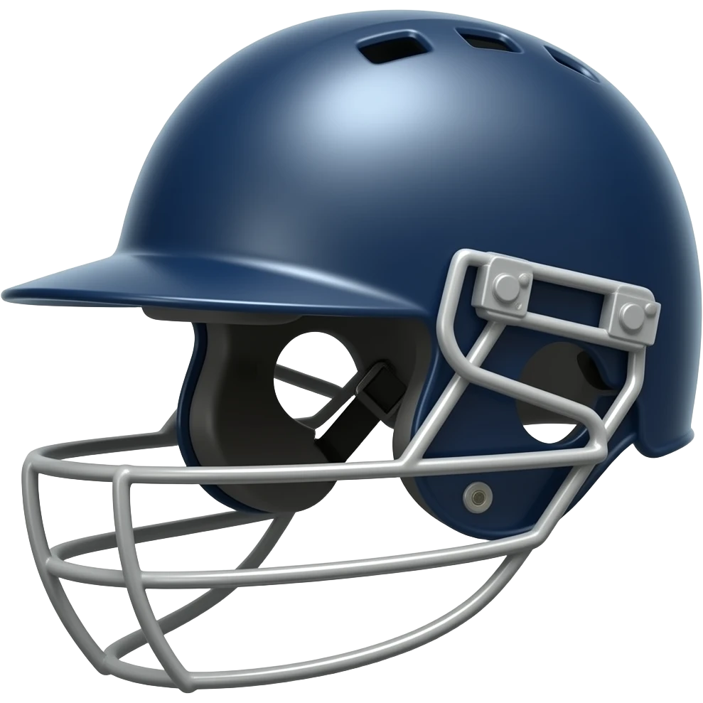 cricket  helmet emoji