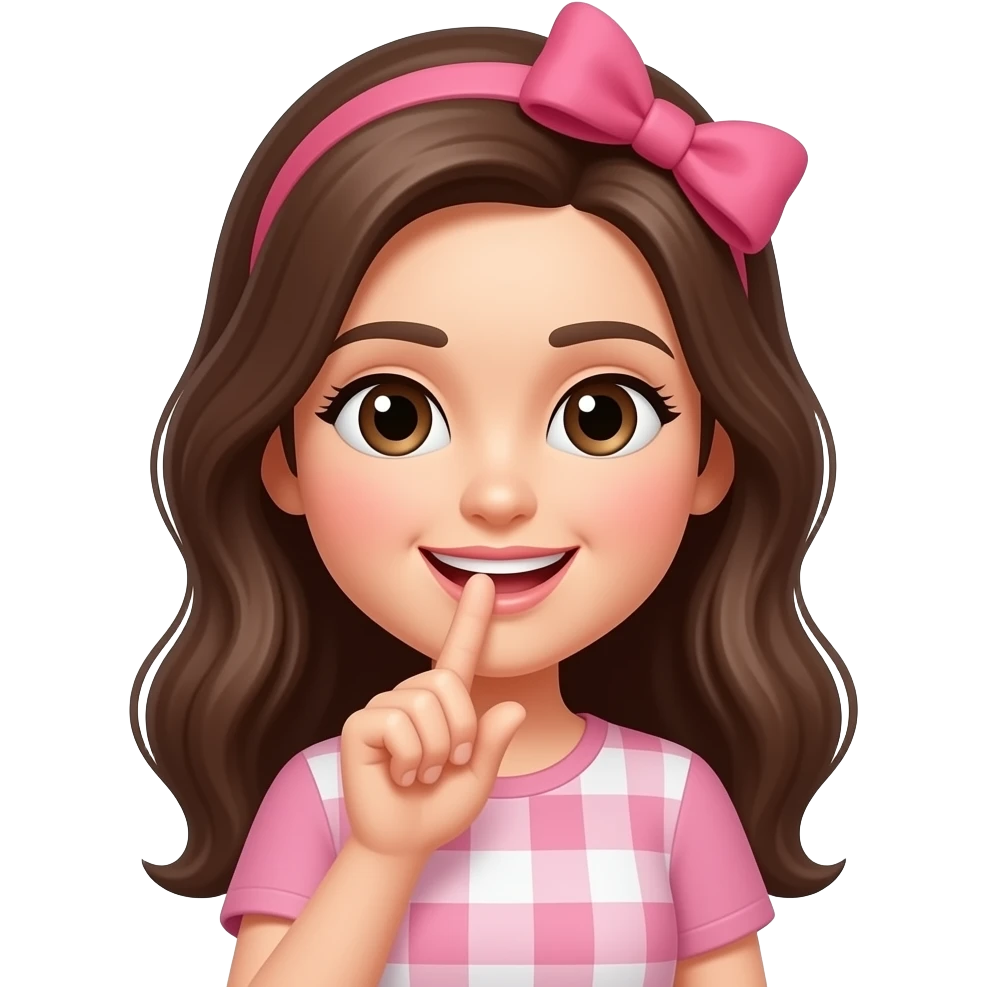 Zuerst so entwas änliches wie das:😁 dann den hier👆und die person beißt auf die fingerspitze des fingeremojies aber nicht so das es weh tut sonderrn so gurly halt und dann hat der emoji noch so eine🎀 schleife rechts oben am kopf emoji