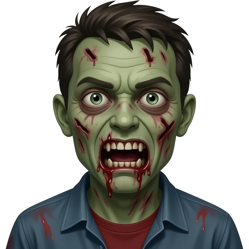 horor zombie emoji