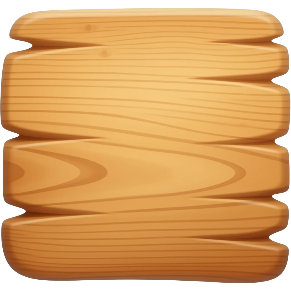 Wood emoji