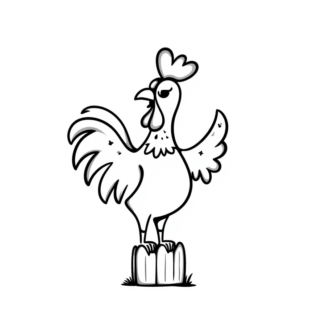 Rooster emoji