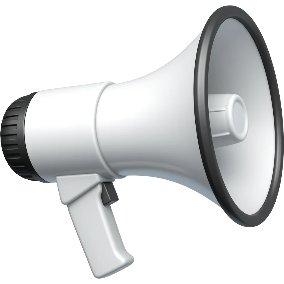 megafono emoji