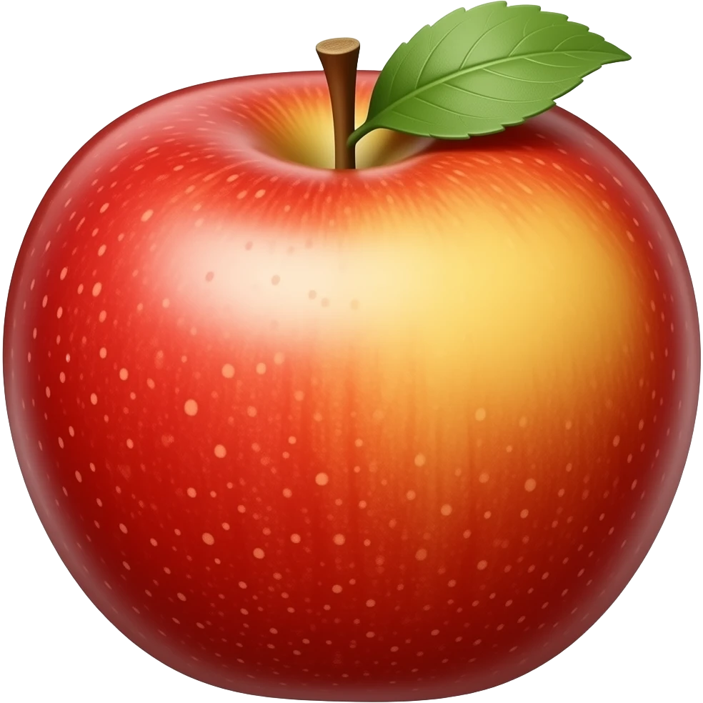 red apple emoji