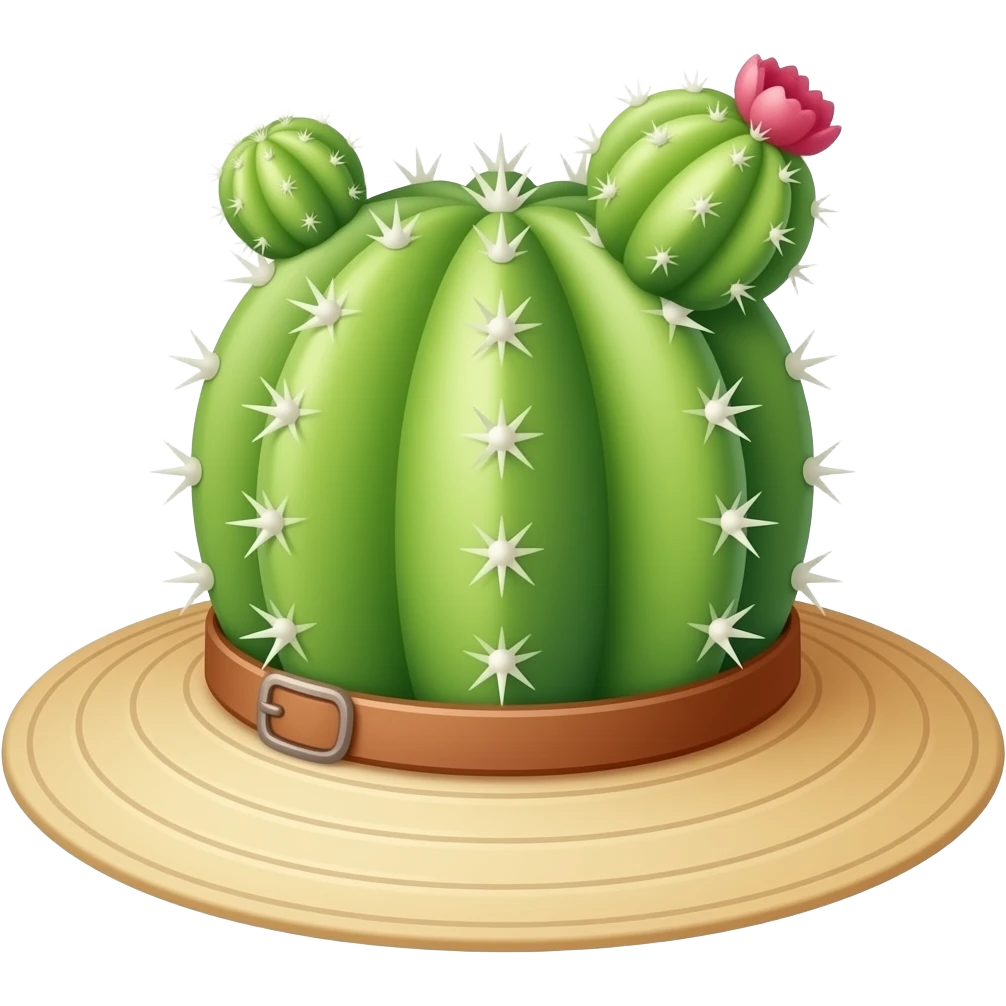 a Cactuses hat emoji