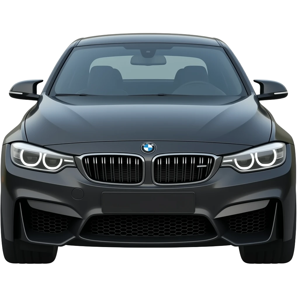 black BMW emoji