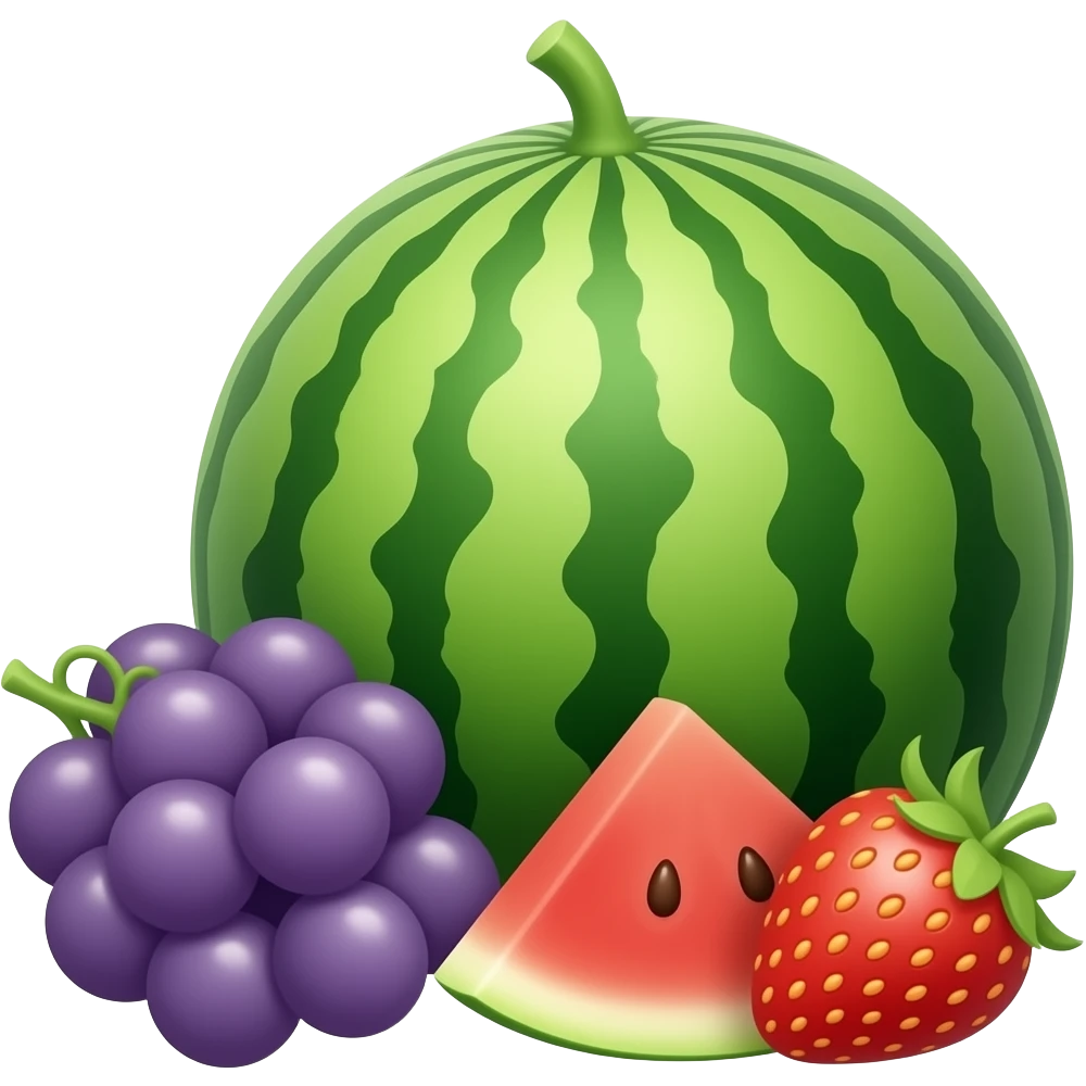 🍇🍓🍉 emoji