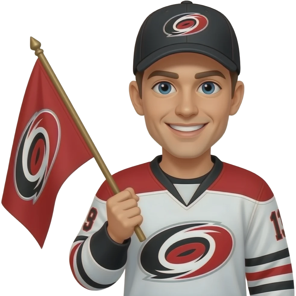 Can you turn me into a Carolina Hurricanes fan? emoji