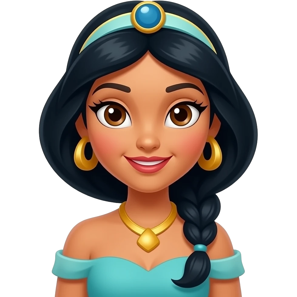 princesa jasmine emoji