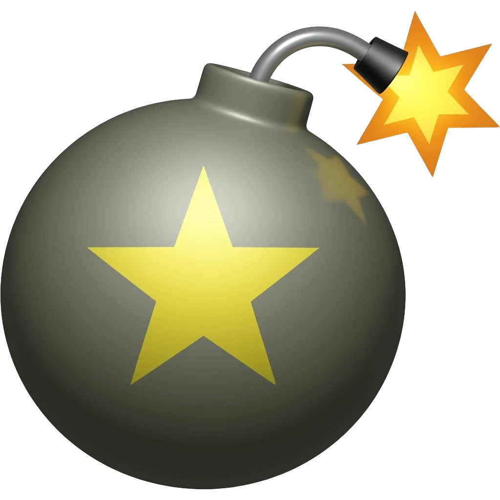 bomb emoji