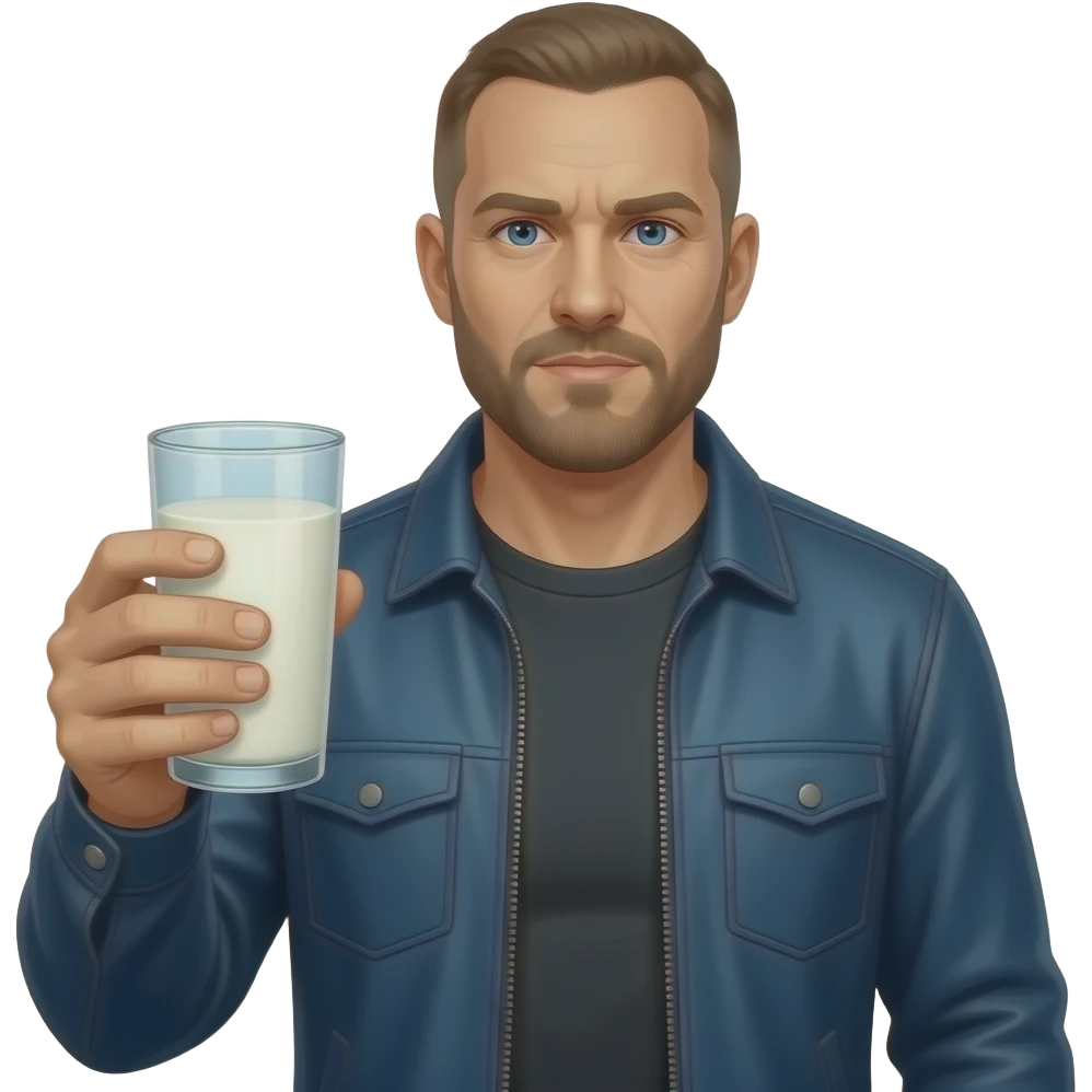 Homelander milk emoji