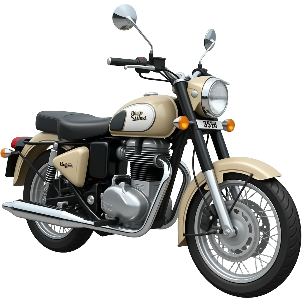 Royal Enfield classic 350 emoji for instagram bio emoji