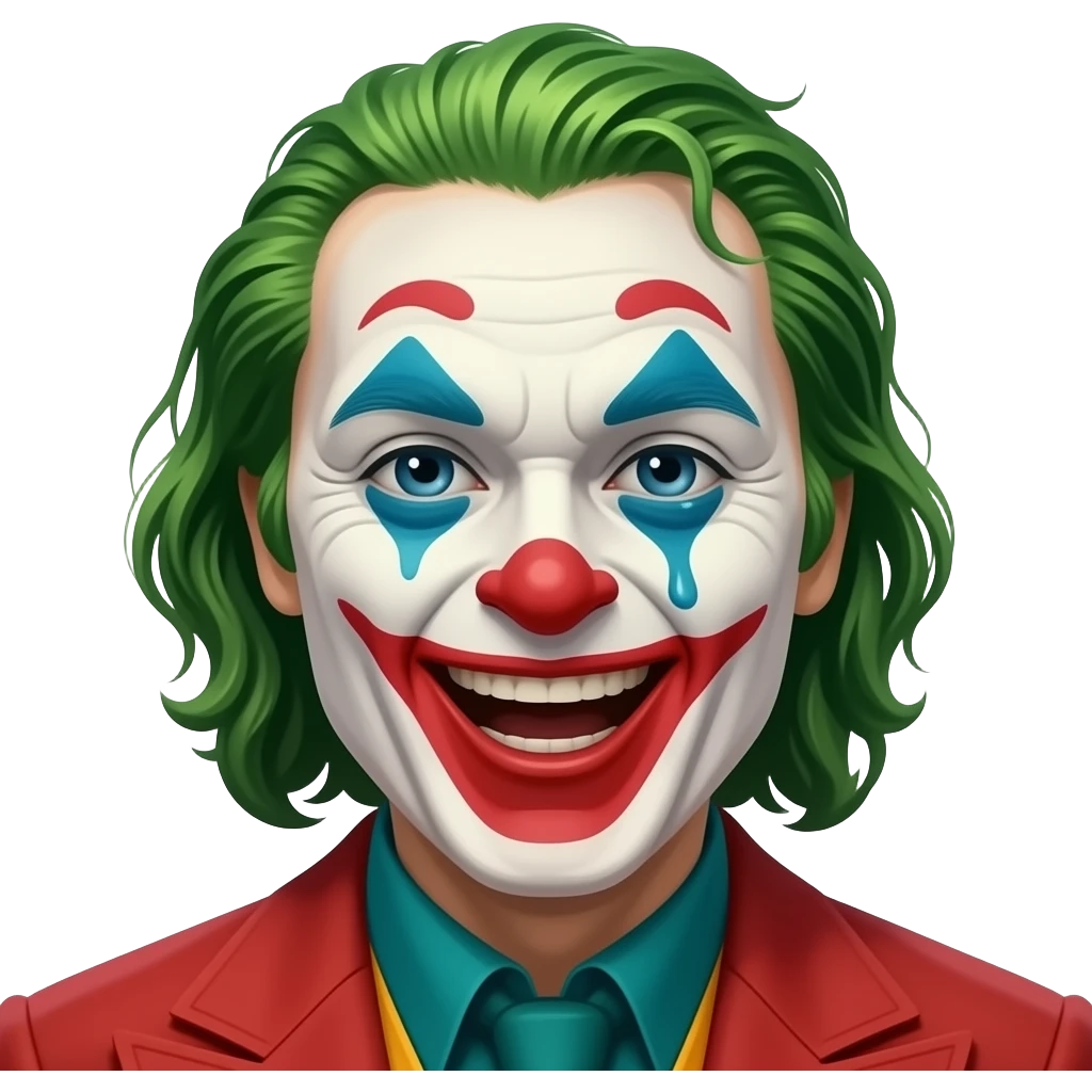 Cry laughing and clown emoji emoji