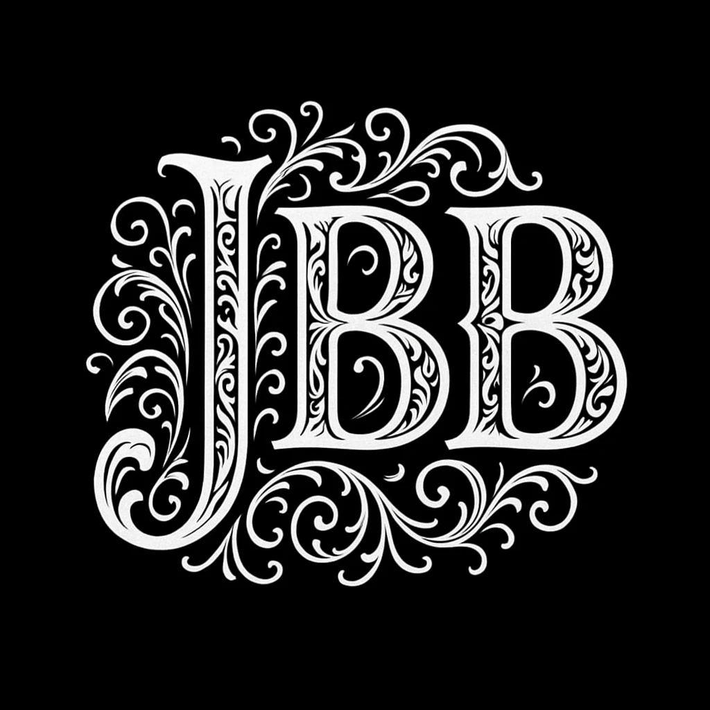 Сделай буквы JBB также как на картинках emoji