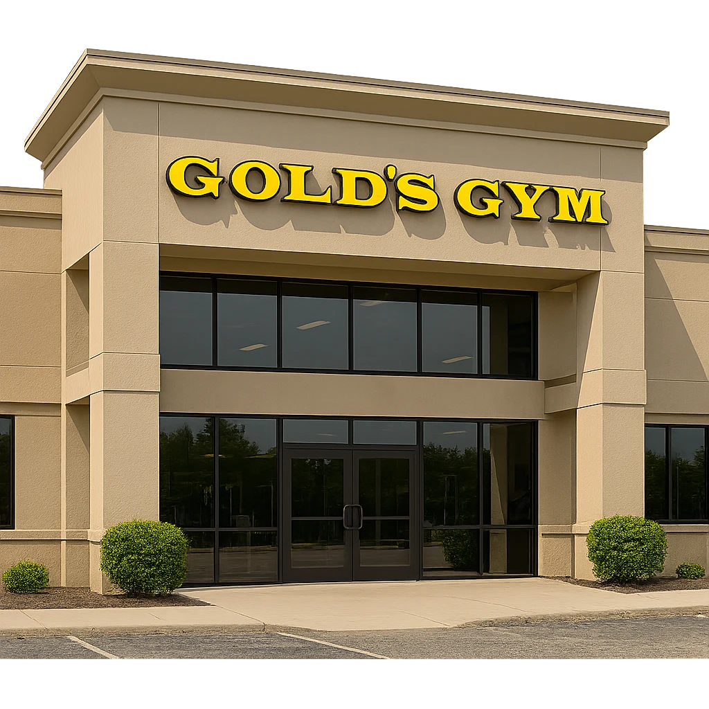 building a fitness center called Gold's Gym  emoji