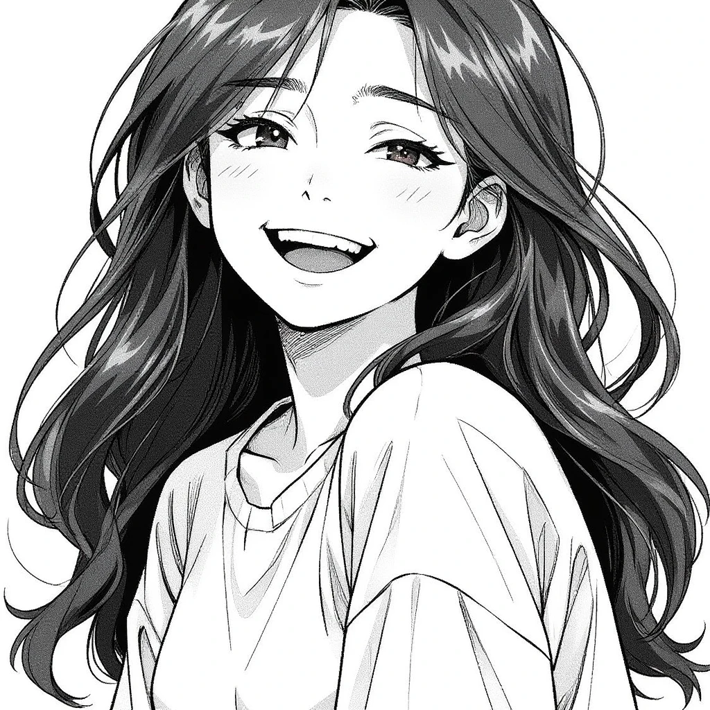 recreat this imagem at manga version emoji