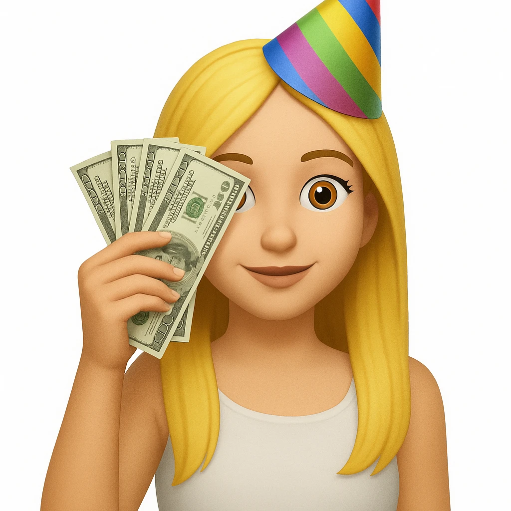 party hat emoji