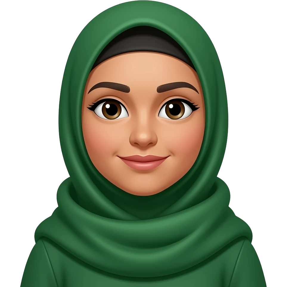 Madina green done emoji
