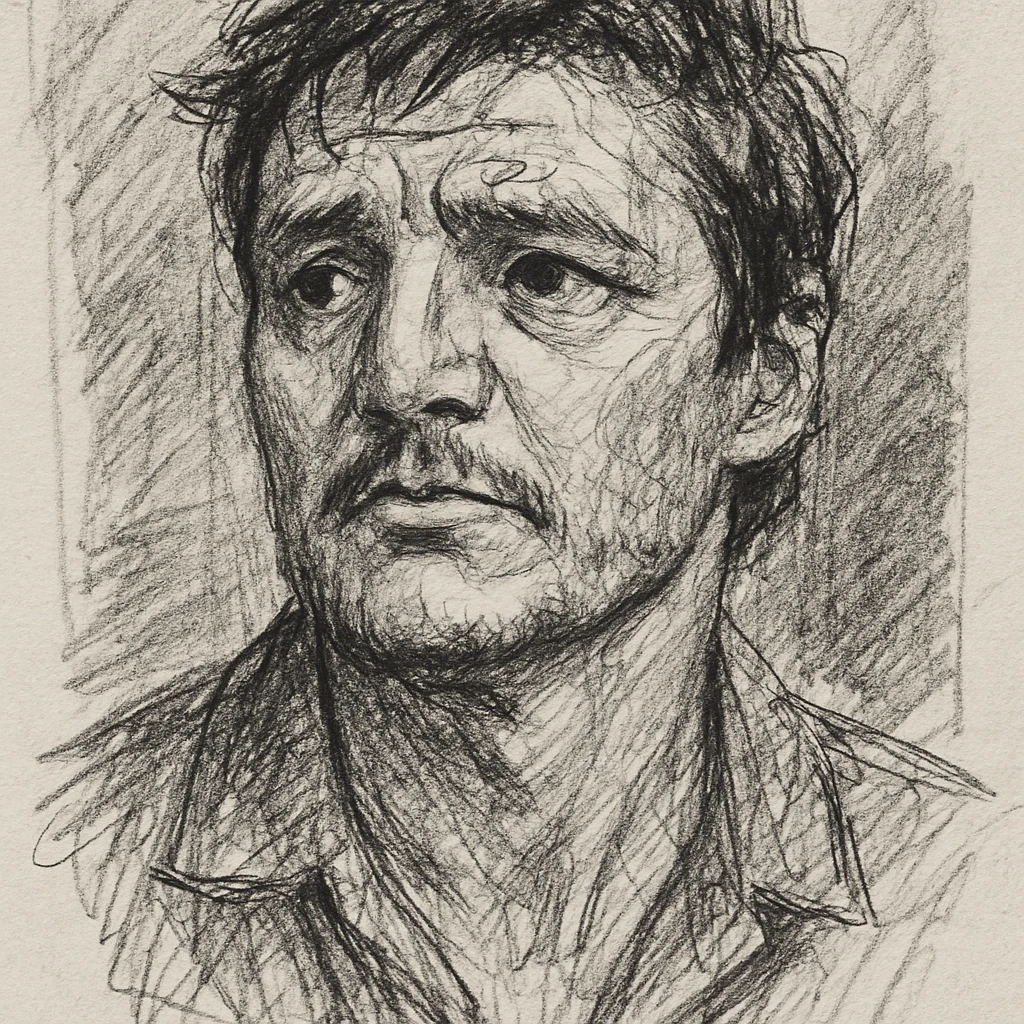 draw pedro pascal emoji