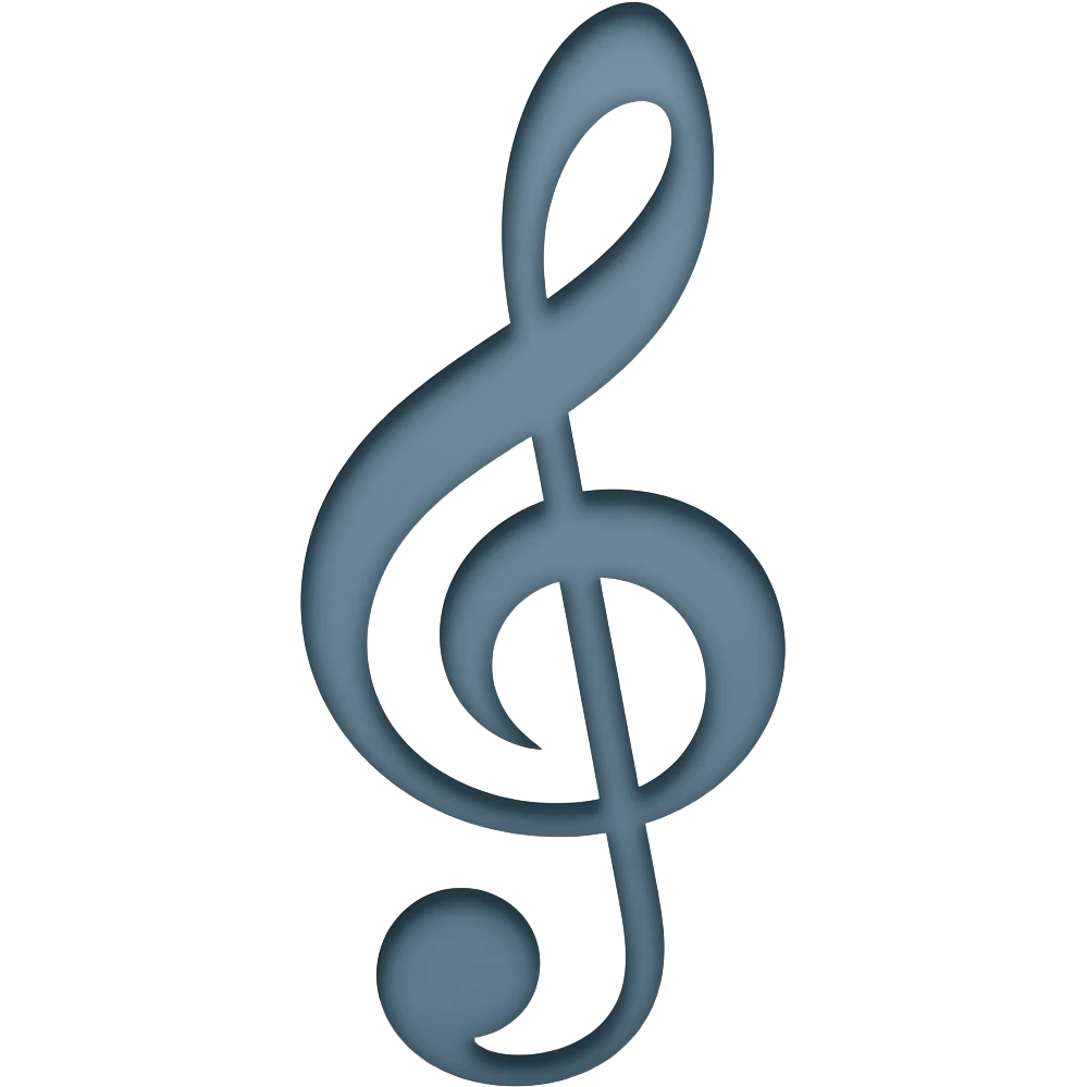 half note notation emoji