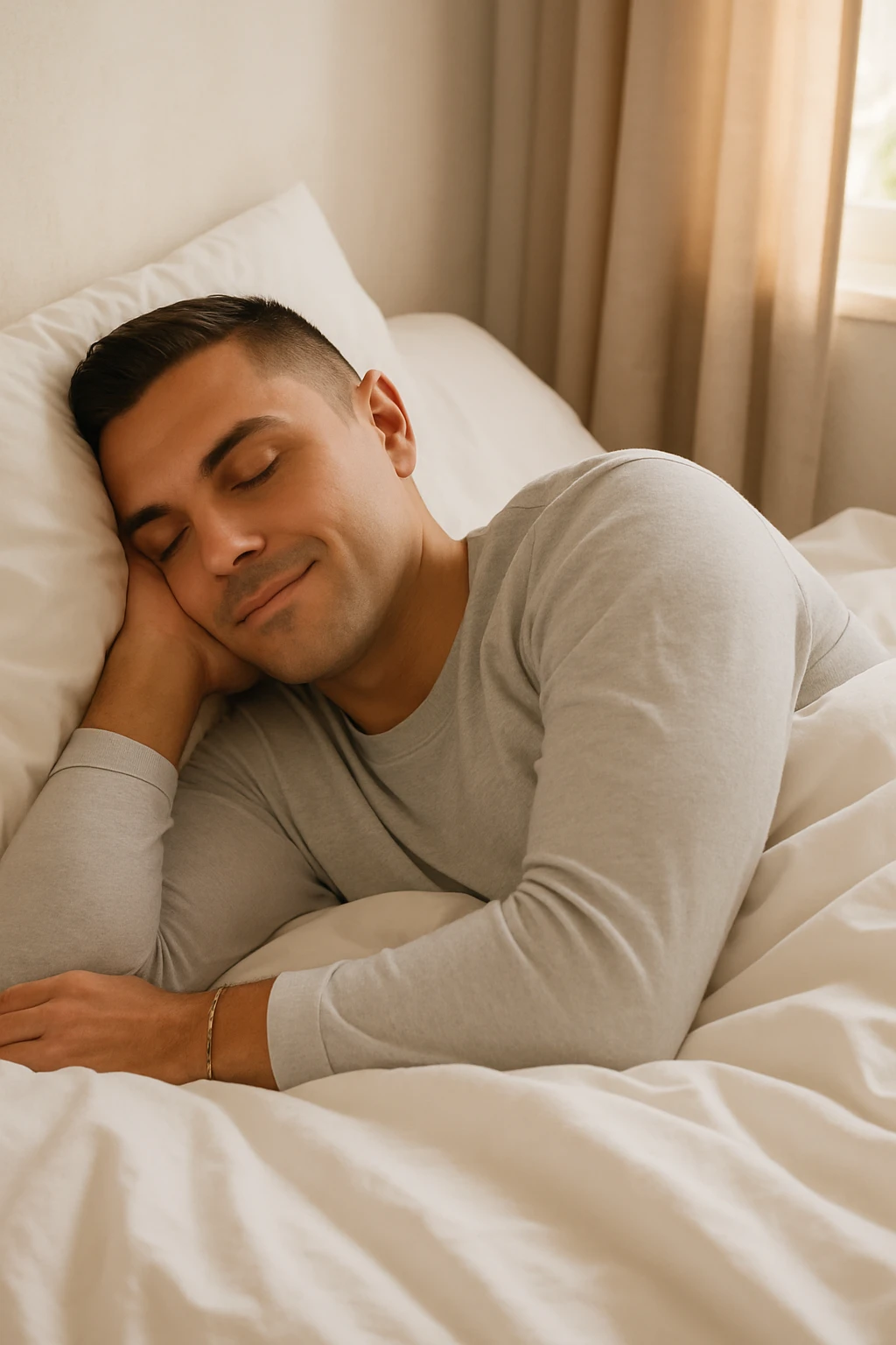 uomo che fa il riposino e dorme bene emoji