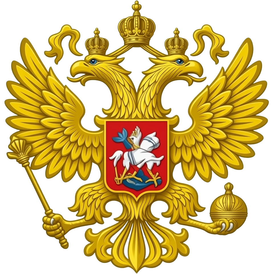 Орёл из герба российской Федерации emoji
