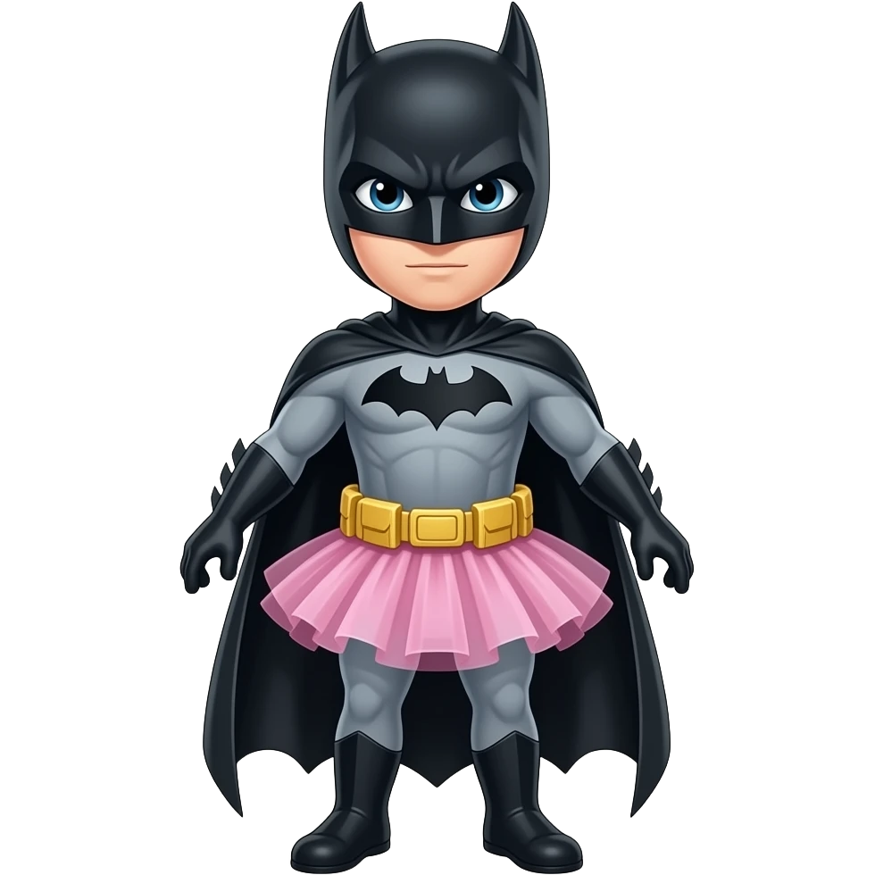 batman in a tutu emoji