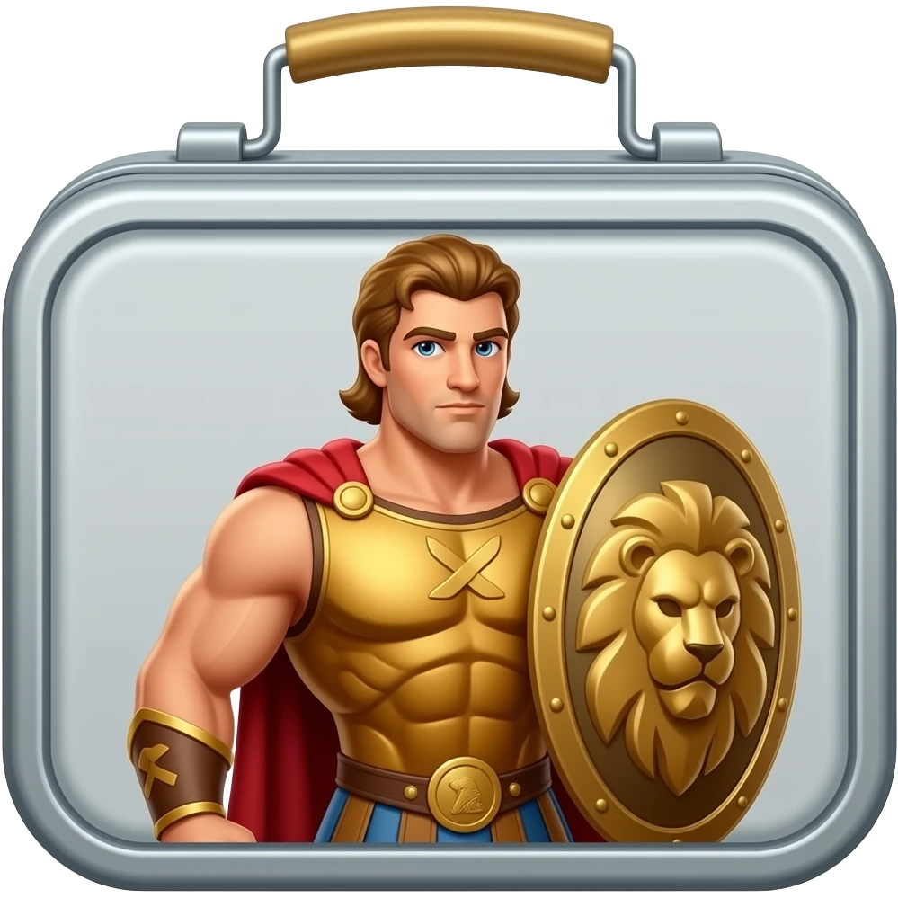 lonchera de hercules película animada emoji