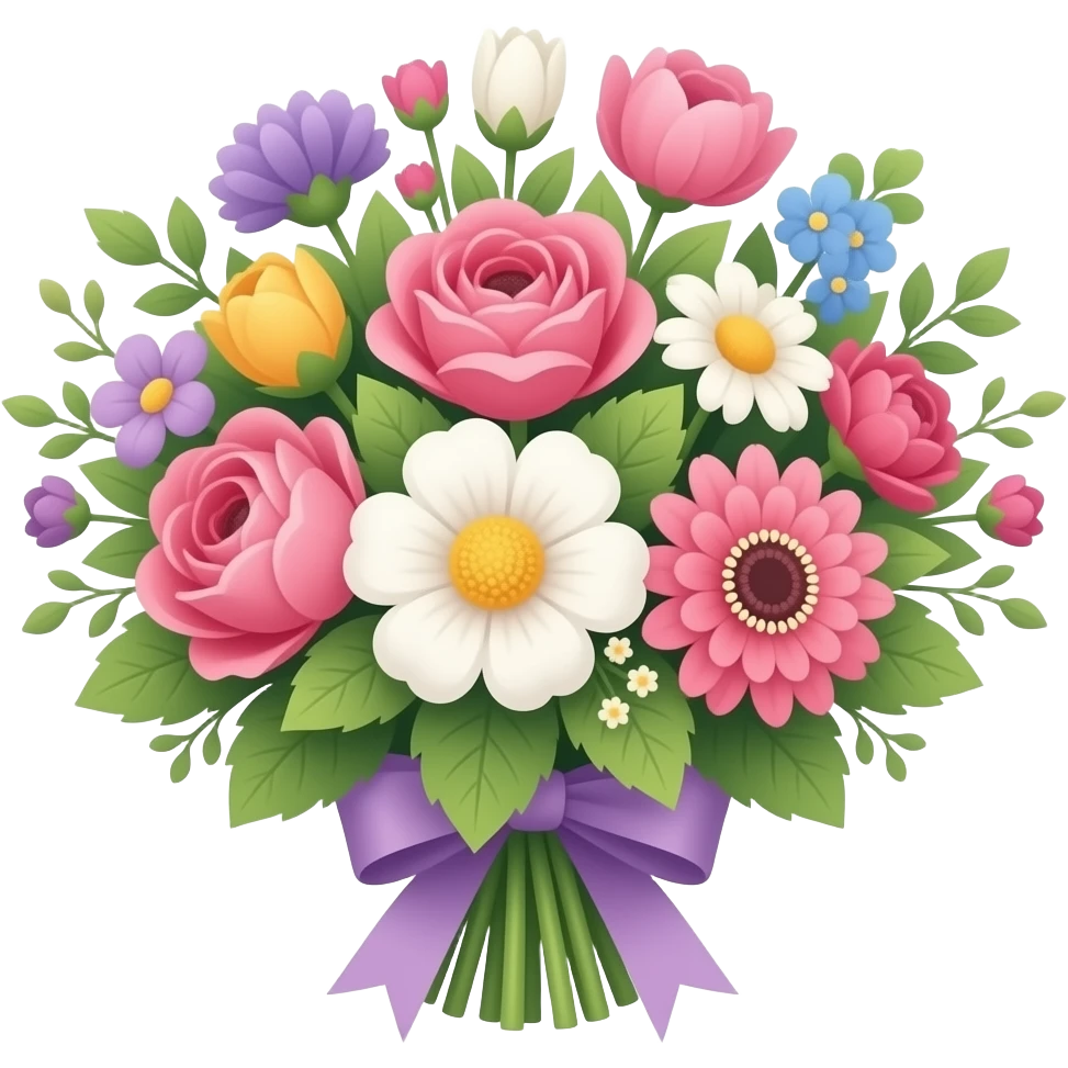 flower bouquet emoji